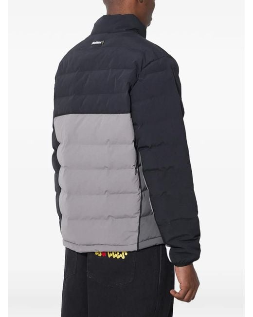 Butter Goods Gray Colour-Block Puffer Jacket
