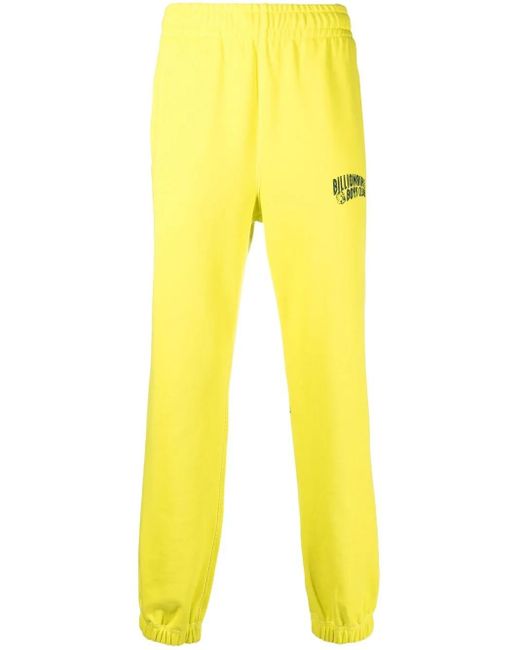 BBCICECREAM Yellow Arch Logo Track Pants for men