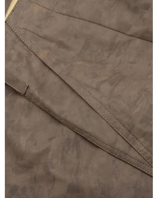 メンズ AWAKE NY パッチポケット パンツ Brown