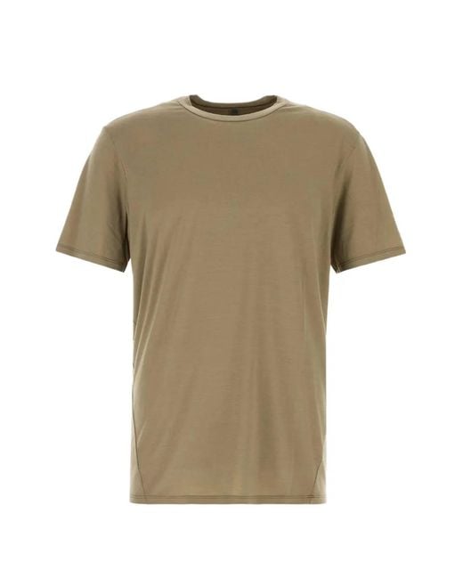 Veilance Green Wool Blend Frame T-Shirt for men