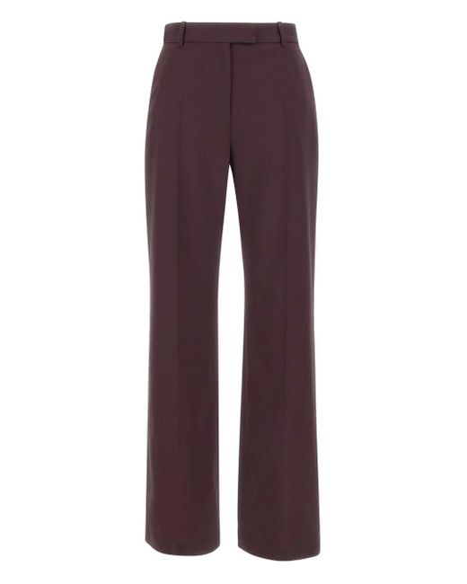 Eleventy センタープレス パンツ Purple