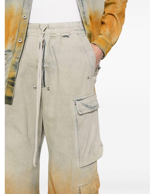 Pantalon ample Double Cargo Jumbo Belas Rick Owens pour homme en coloris White