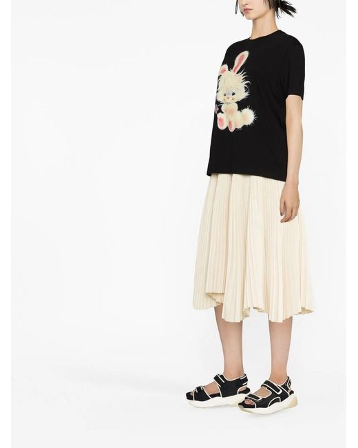 Stella McCartney Black Lunar New Year Short-Sleeved T-Shirt