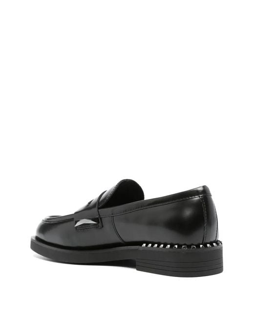 Ash Black Flat Shoes