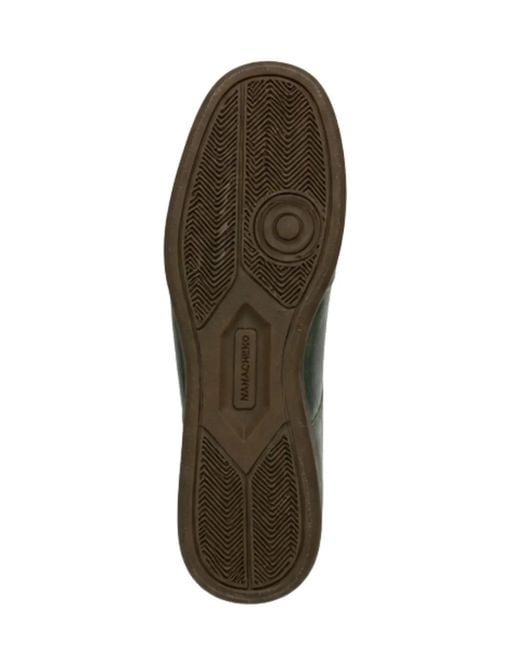 NAMACHEKO Green Osterly Leather Sneakers for men