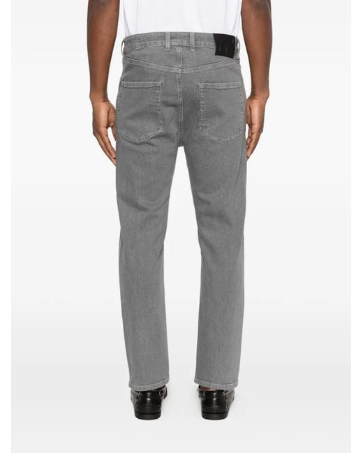 Pence Gray Five-Pocket Jeans for men