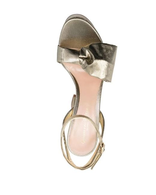 Gianvito Rossi Metallic Heels