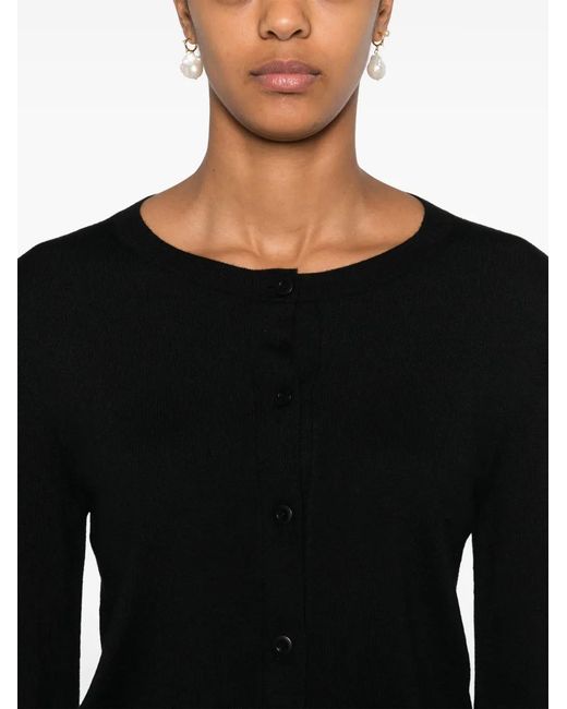 Bompard Black Cashmere Cardigan