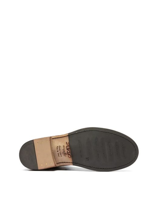 Officine Creative Brown Legrand Zip Suede Boots