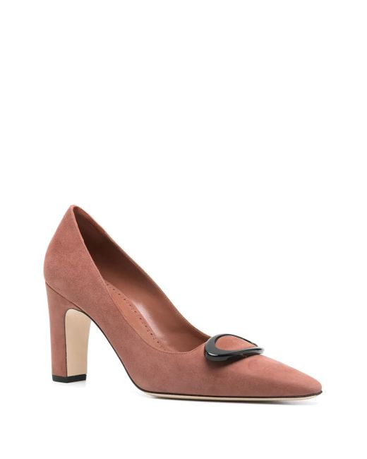 Manolo Blahnik Pink 90Mm Fenixhi Pumps
