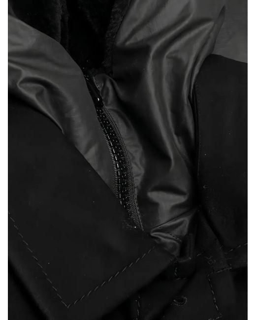 メンズ Sacai パデッドジャケット Black