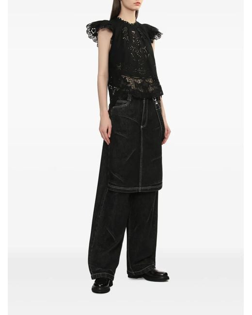 Sea Black Gianna Blouse