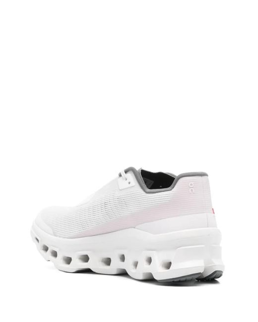 On Shoes White Cloudmster Void Sneakers