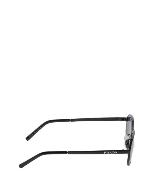 Prada Blue Sunglasses With Logo for men