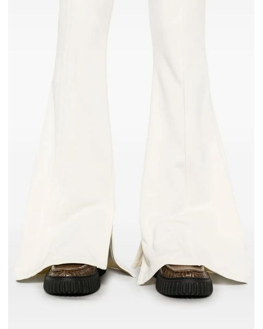 Adidas White Firebird Track Pants