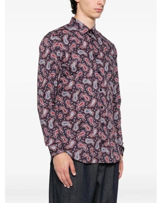 Etro Purple Shirts for men