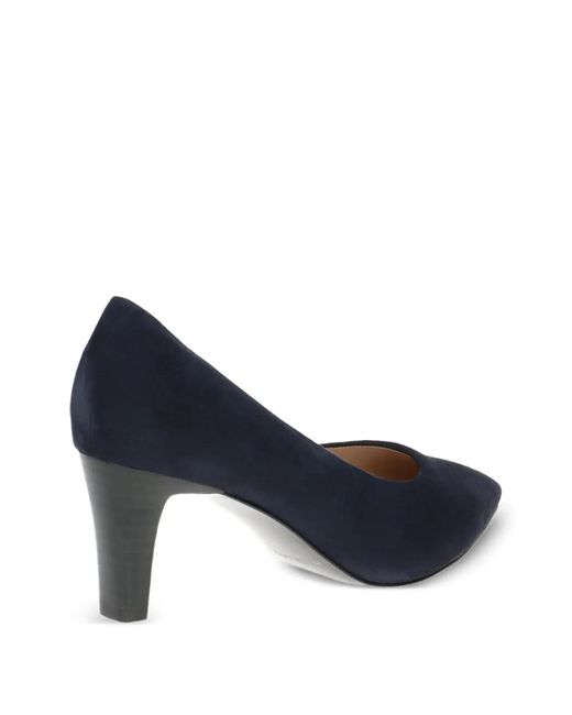 Peter Kaiser Blue Pointed Toe Heeled Pumps