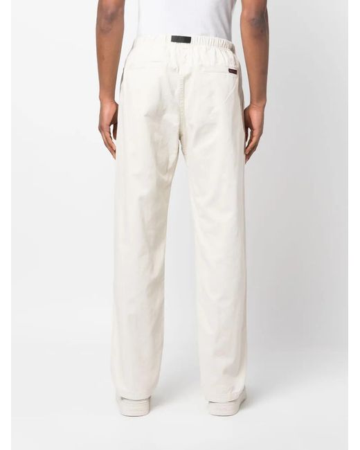 Gramicci White Belted Trousers for men