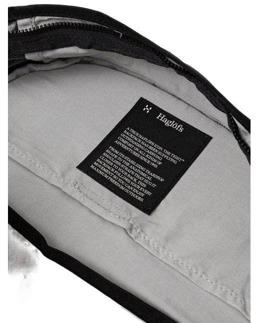 Haglöfs Black Tight zippered-pockets backpack