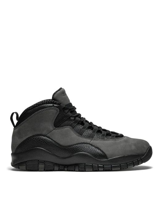 Nike Black Air 10 Retro 'shadow - 2018 Release' Shoes - Size 7 for men