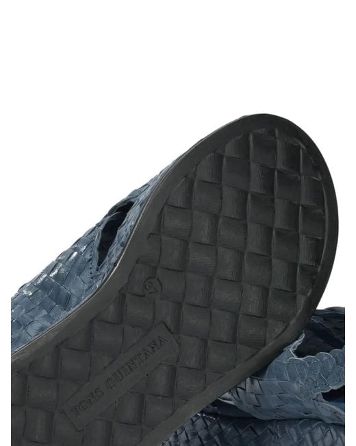 Pons Quintana Blue Maui Platform Sandals