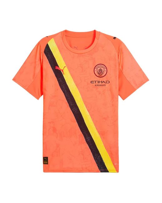 T-Shirt Cwc Manchester City 'Kid Super-Club World Cup' PUMA pour homme en coloris Orange