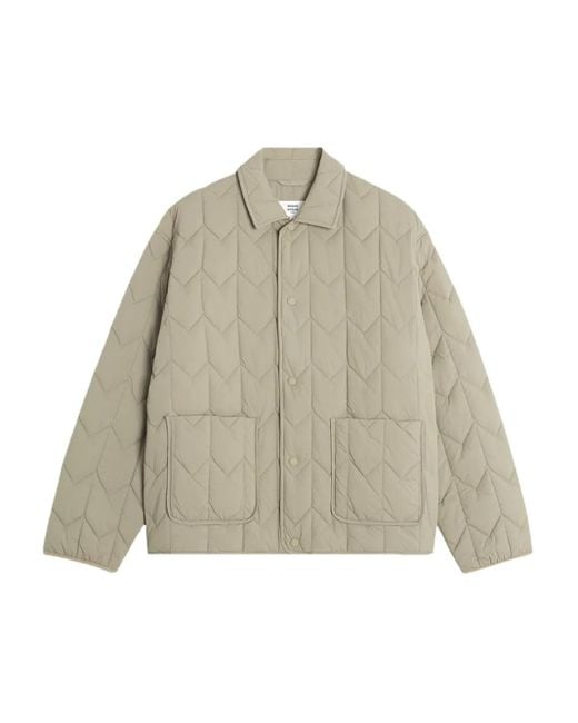 Maison Kitsuné Natural Quilted Jacket for men