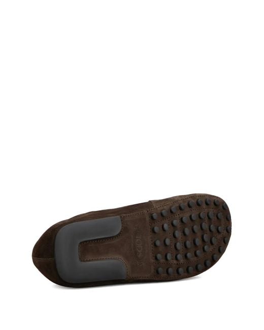 Tod's Brown Lace-Up Derby Shoes for men
