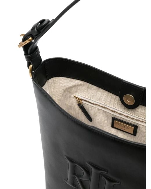 Ralph Lauren Witley バケットバッグ M Black