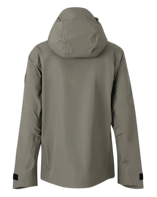 Canada Goose Green Logo-Patch Padded Jacket for men