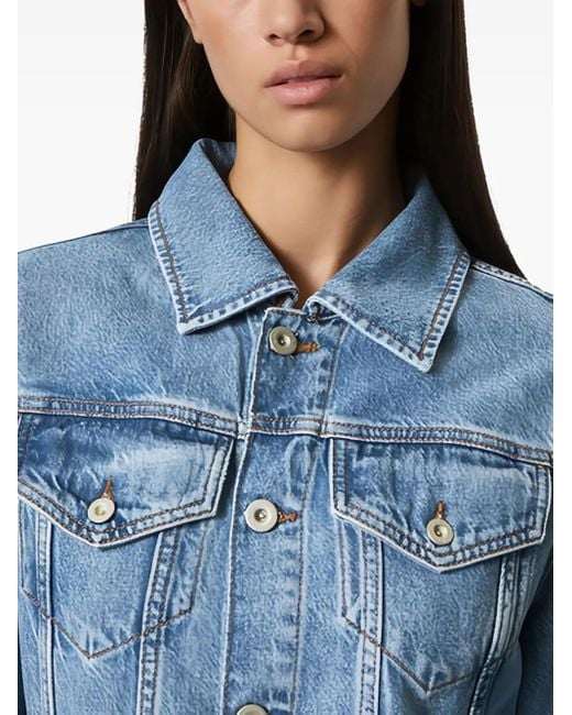 Marc O' Polo Blue Light-Wash Denim Jacket