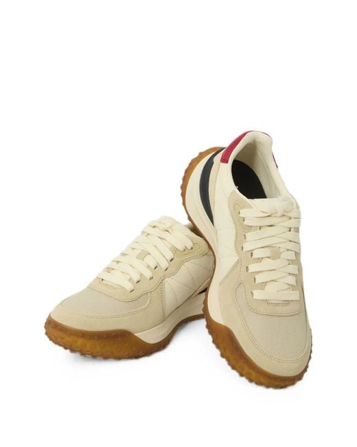 Moncler White City Trek Sneakers for men