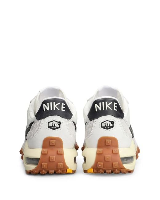 Nike White Air Max Waffle Mesh-panelled Sneakers for men