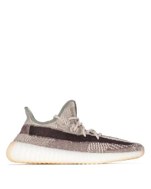 Yeezy White Yeezy Boost 350 V2 "Zyon" Sneakers