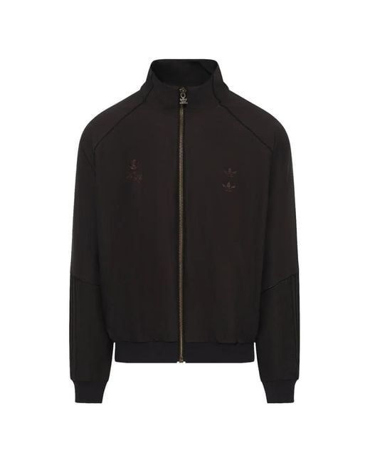 Willy Chavarria Black X Adidas Twill Track Jacket for men