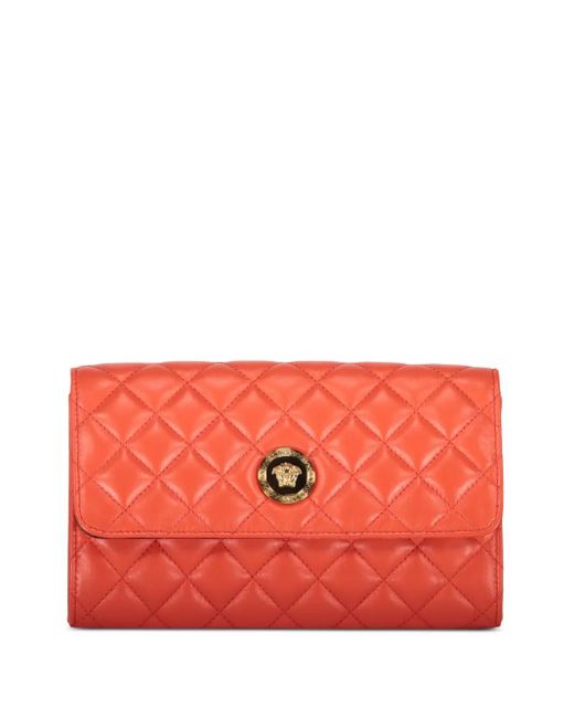 Versace Red Umhängetasche Aus Leder