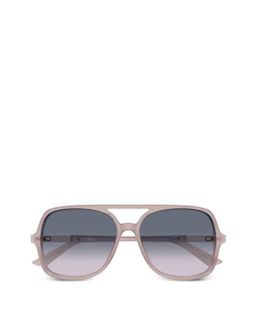 Chloé Gray Gradient-Lens Sunglasses