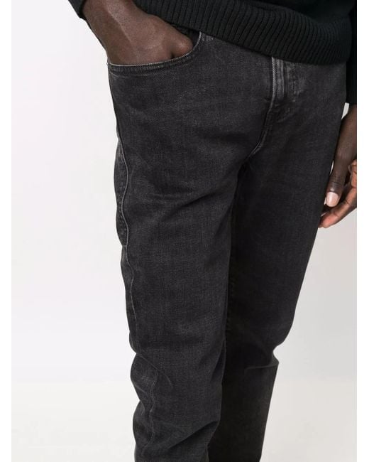 DIESEL Black 1983 D-Amny 09C23 Skinny Jeans for men