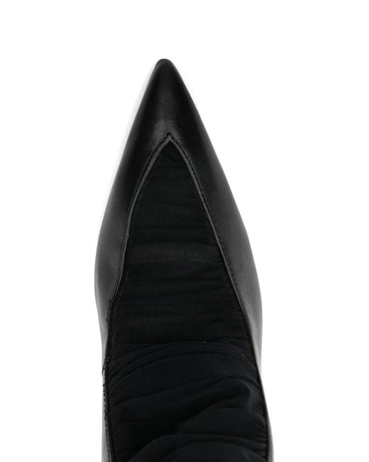 Patrizia Pepe Black 95Mm Second-Skin Ankle Boots