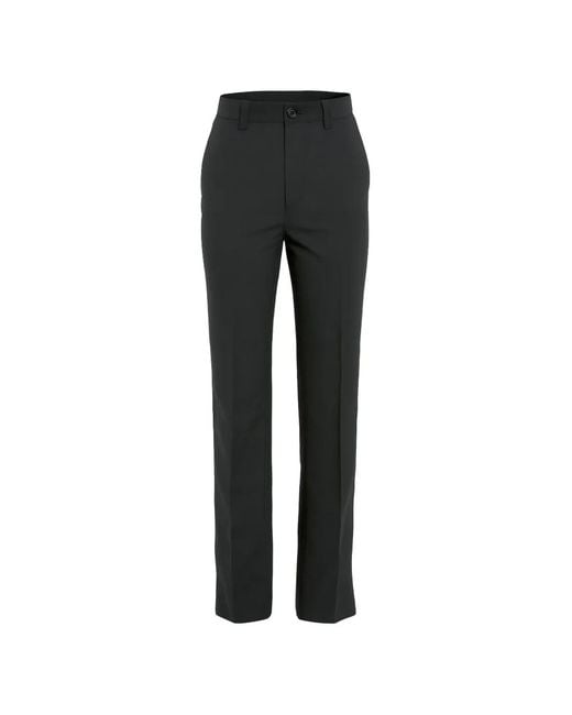 Department 5 Black Pantalon Chino À Coupe Plate