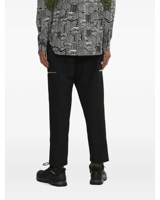 Comme des Garçons Black Zip-Pocket Trousers for men