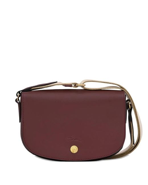 Longchamp Épure S レザー ショルダーバッグ Purple