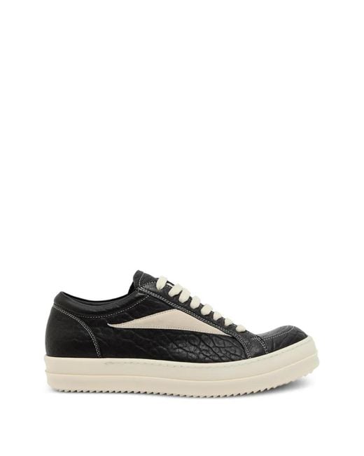 Rick Owens White Vintage Sneakers