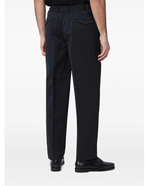 Santaniello Black Zip Single-Breasted Suit for men