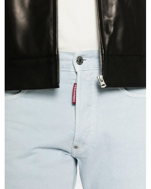 DSquared² White Powder Wash Tomboy Jeans for men