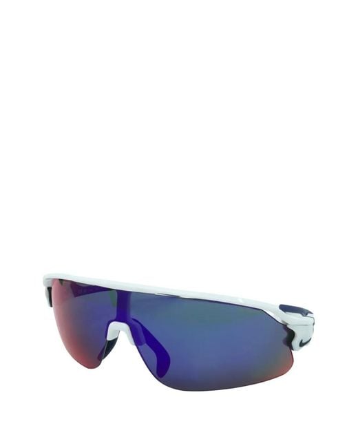 Nike Blue Flyfree Shield E Sunglasses for men