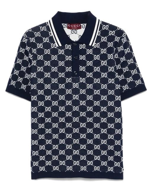 メンズ Gucci ポロシャツ Blue