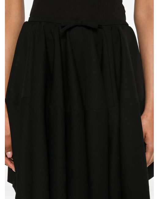 Viktor & Rolf Black Circle A-Line Skirt