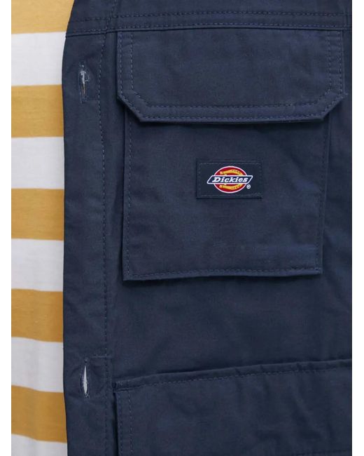 Chaqueta Ppocket Dickies de hombre de color Blue