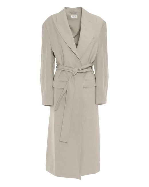 P.A.R.O.S.H. Gray P.A.R.O..H. Trench-Waterproof